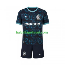 Jalkapallo Pelipaidat/Peliasut Olympique de Marseille Lasten Vieraspaita 2026-2027 Lyhythihainen
